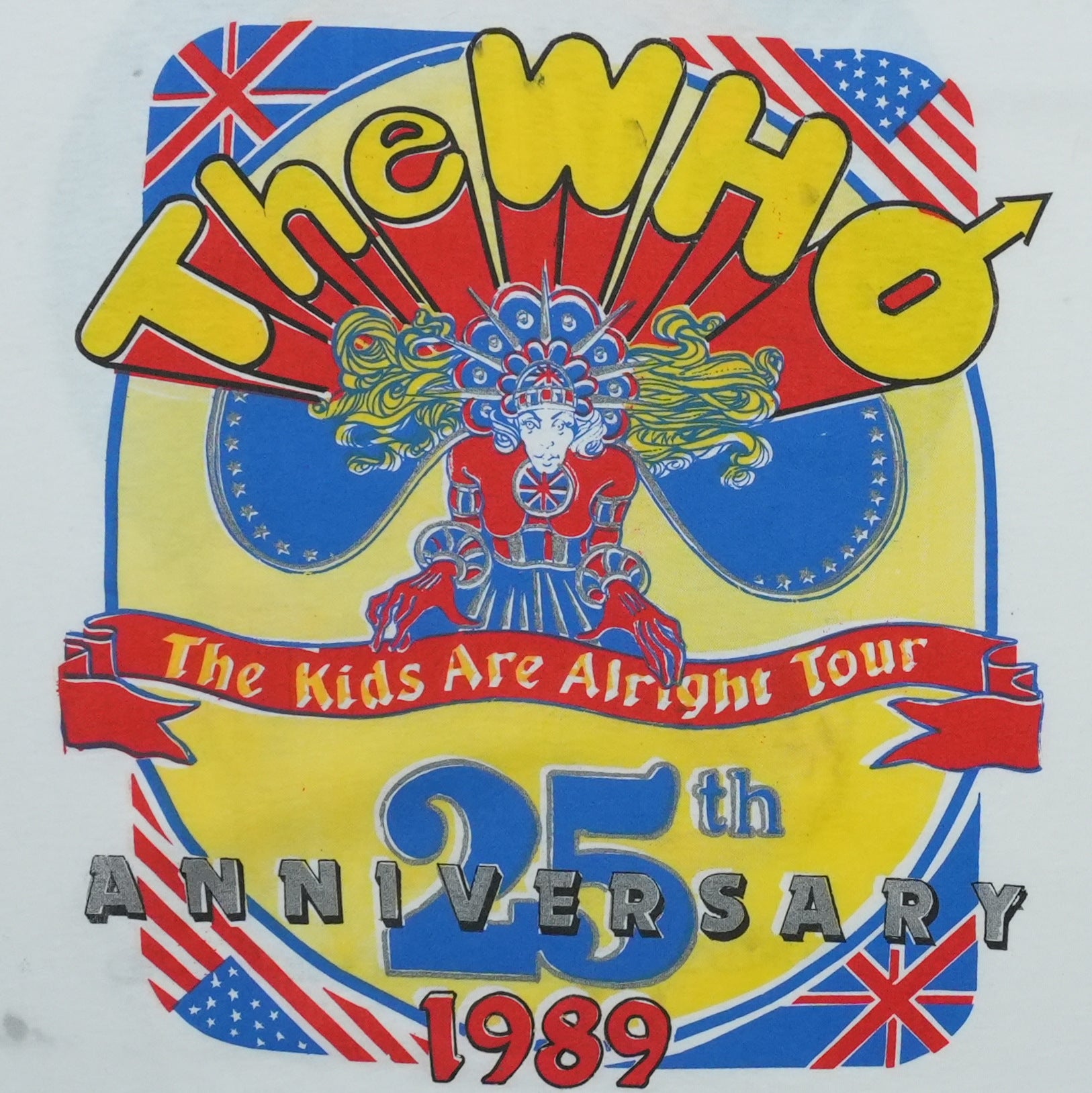 【1989】 The who THE KIDS ARE ALRIGHT TOUR 1989 The Who The Kids Are Alright Tour Shirt | WyCo Vintage
