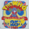 1989 The Who The Kids Are Alright Tour Shirt Front Detail 1