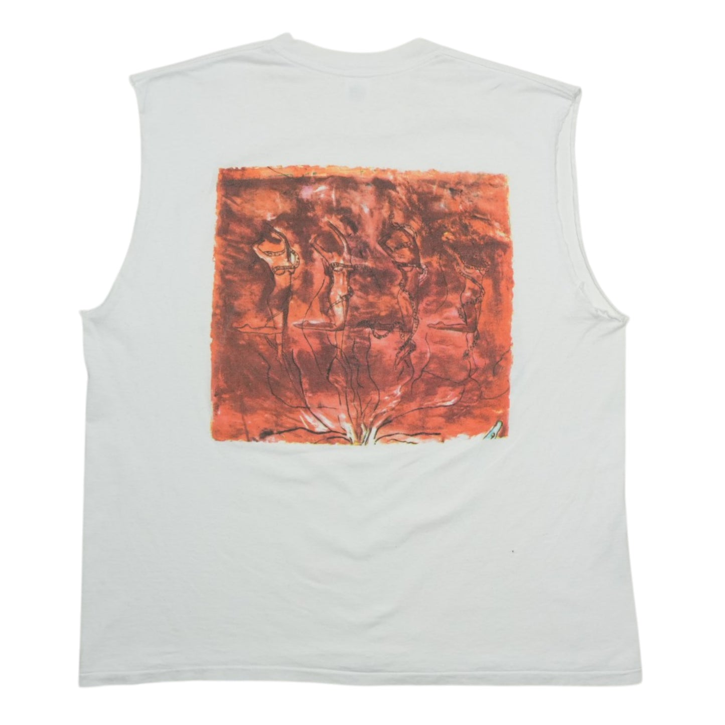 1989 Love/Hate Cutoff Shirt Back