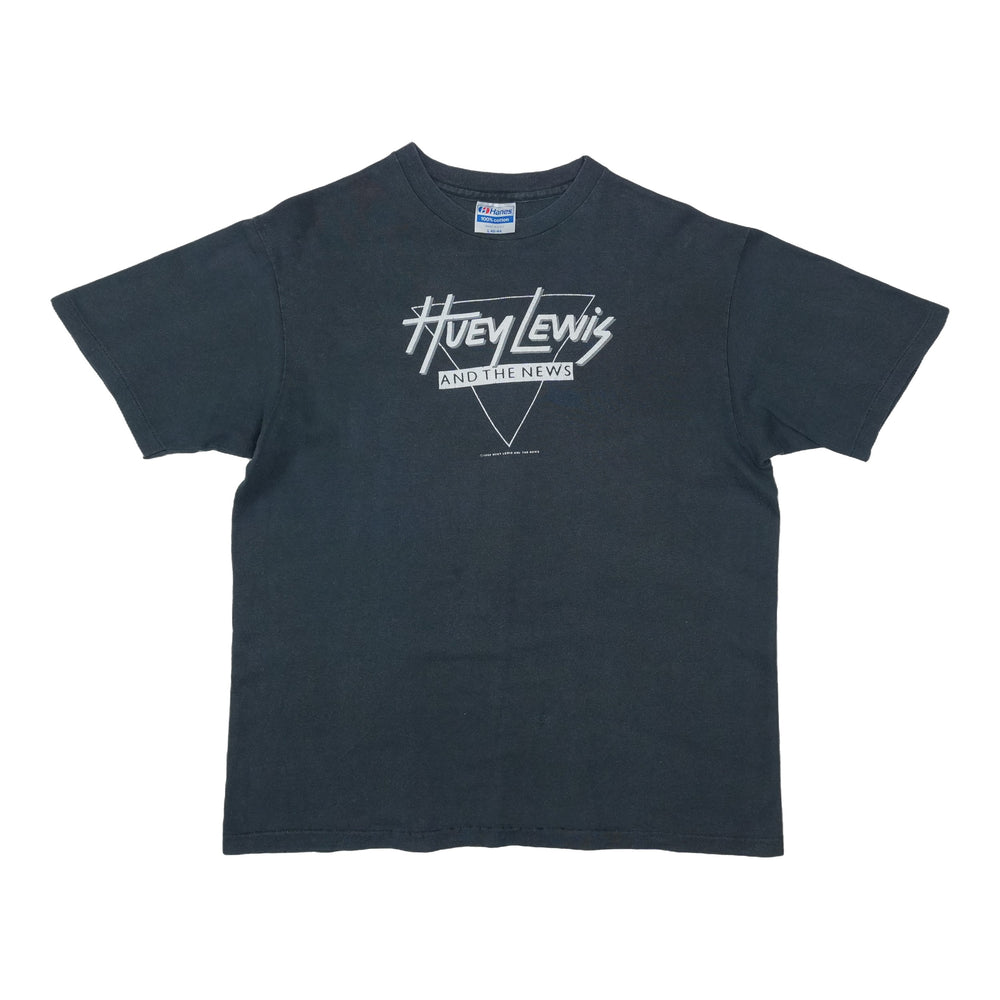 1985 Huey Lewis and the News Tour Shirt Front