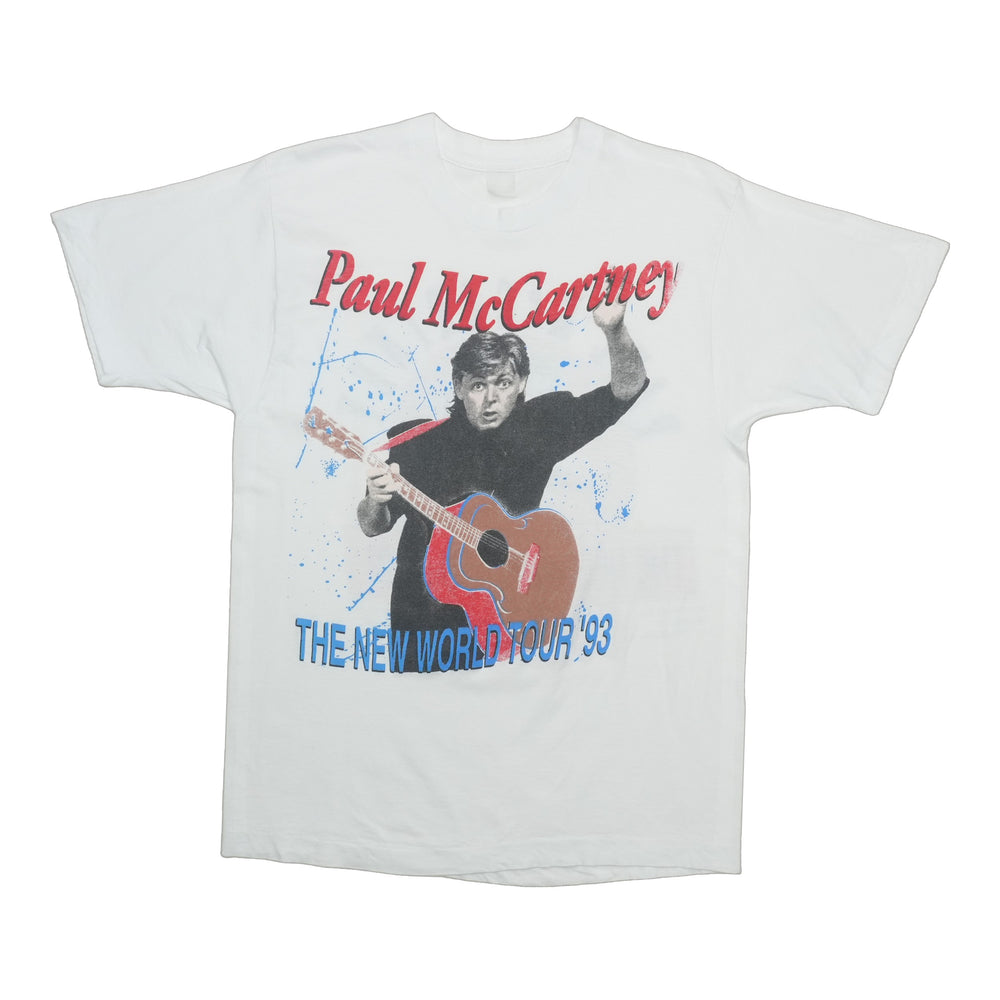 1993 Paul McCartney The New World Tour Shirt Front