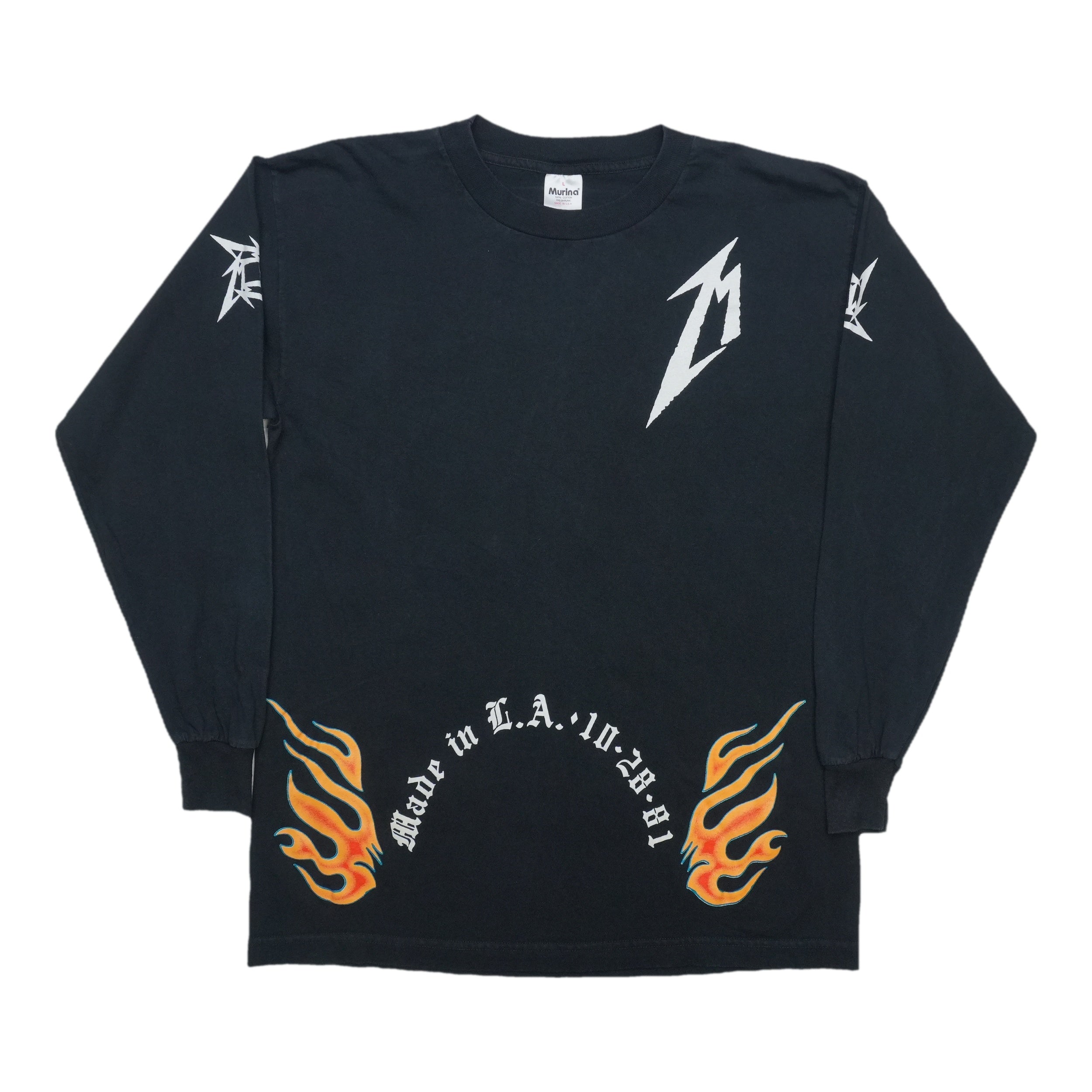 1990s Metallica 15 Years San Francisco Long Sleeve Shirt | WyCo