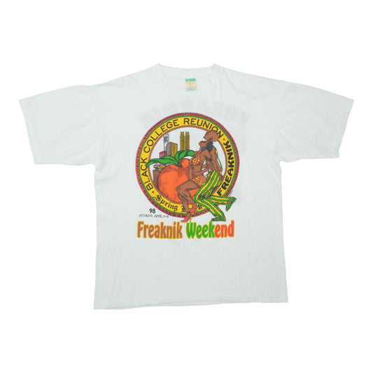 1998 Freaknik Black College Reunion Shirt Front