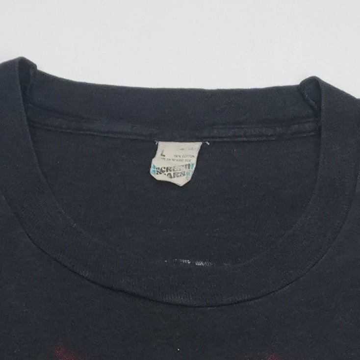 1986 Metallica Master Of Puppets Shirt Tag