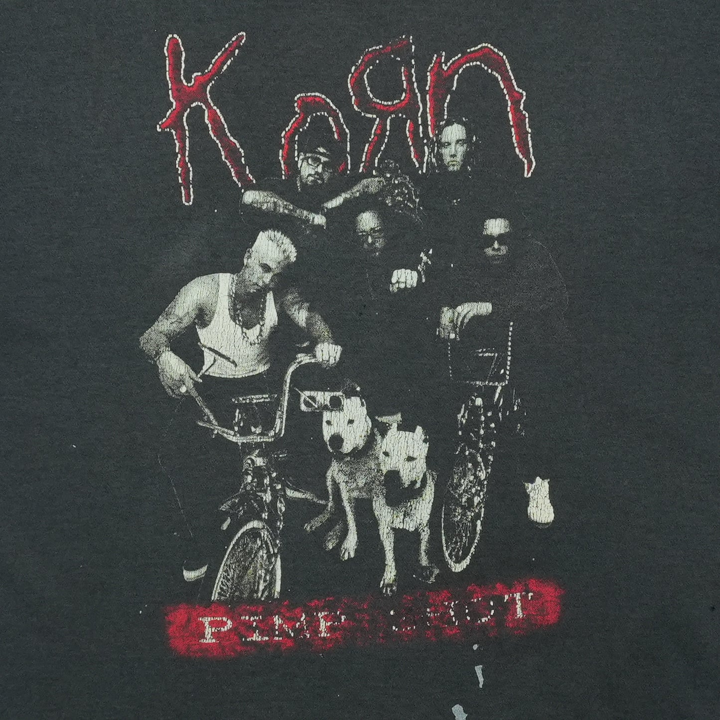 1990s Korn Shirt Front Graphic
