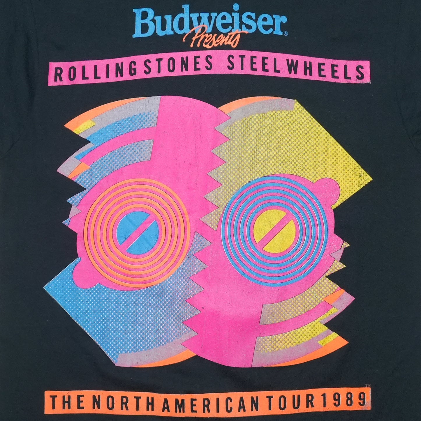 1989 Rolling Stones Steel Wheels Tour Shirt