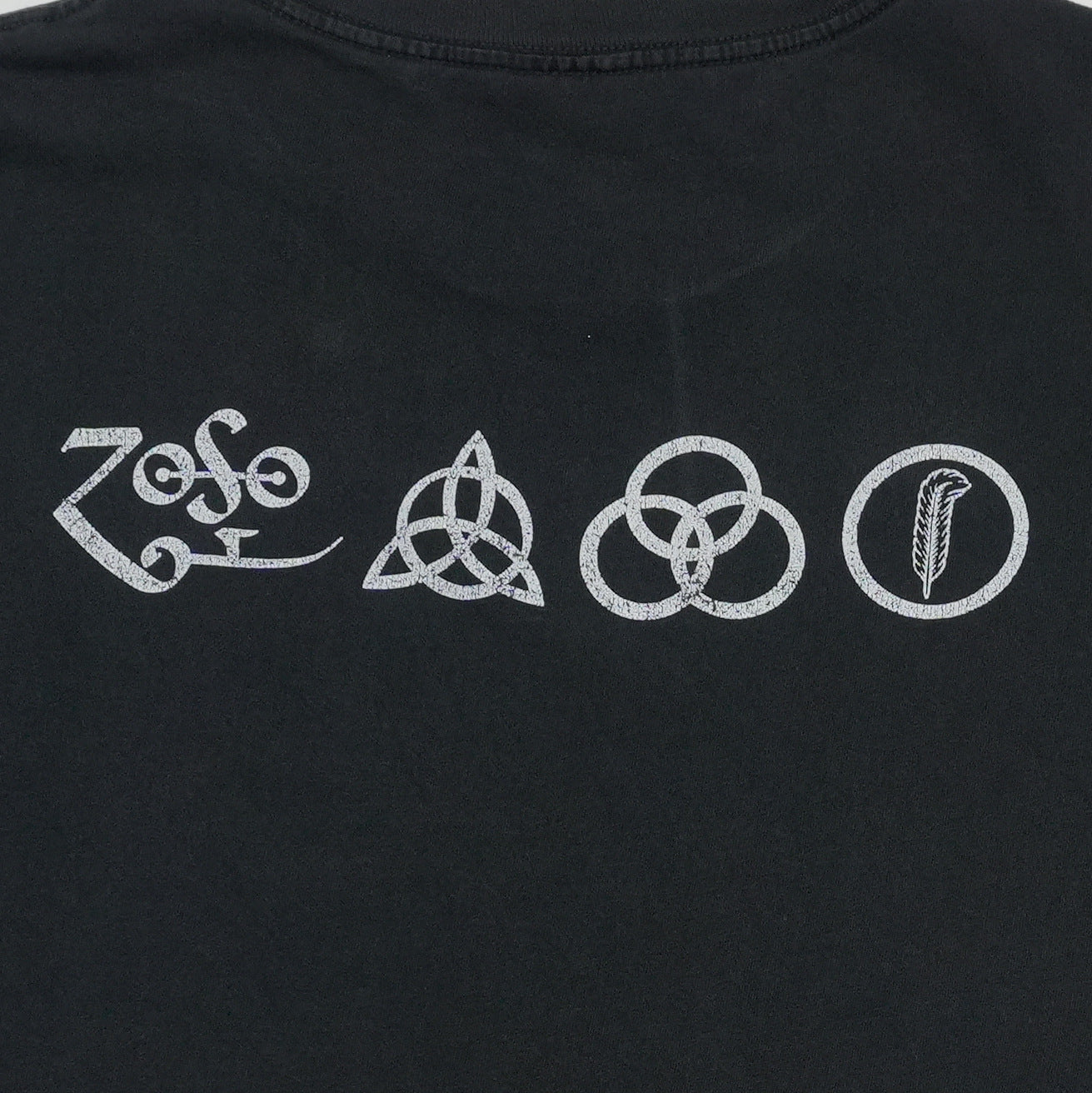 1990s Led Zeppelin Hermit Shirt Back Detail 1