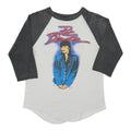 1982 Pat Benatar Get Nervous Tour Raglan Shirt Front