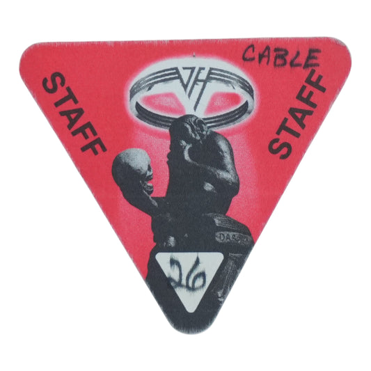 1986 Van Halen Backstage Pass - front