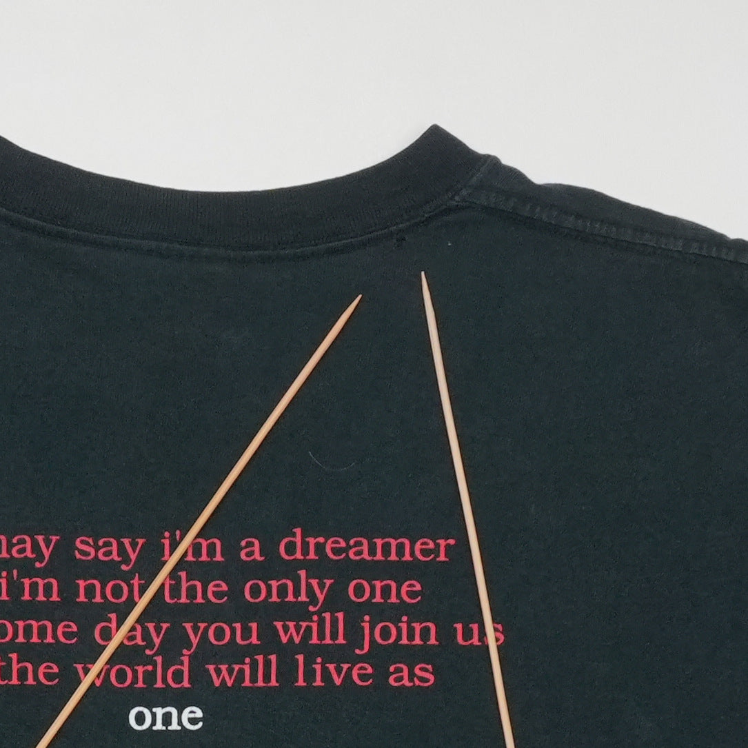 1990s John Lennon Imagine New York City Shirt Back Detail 2