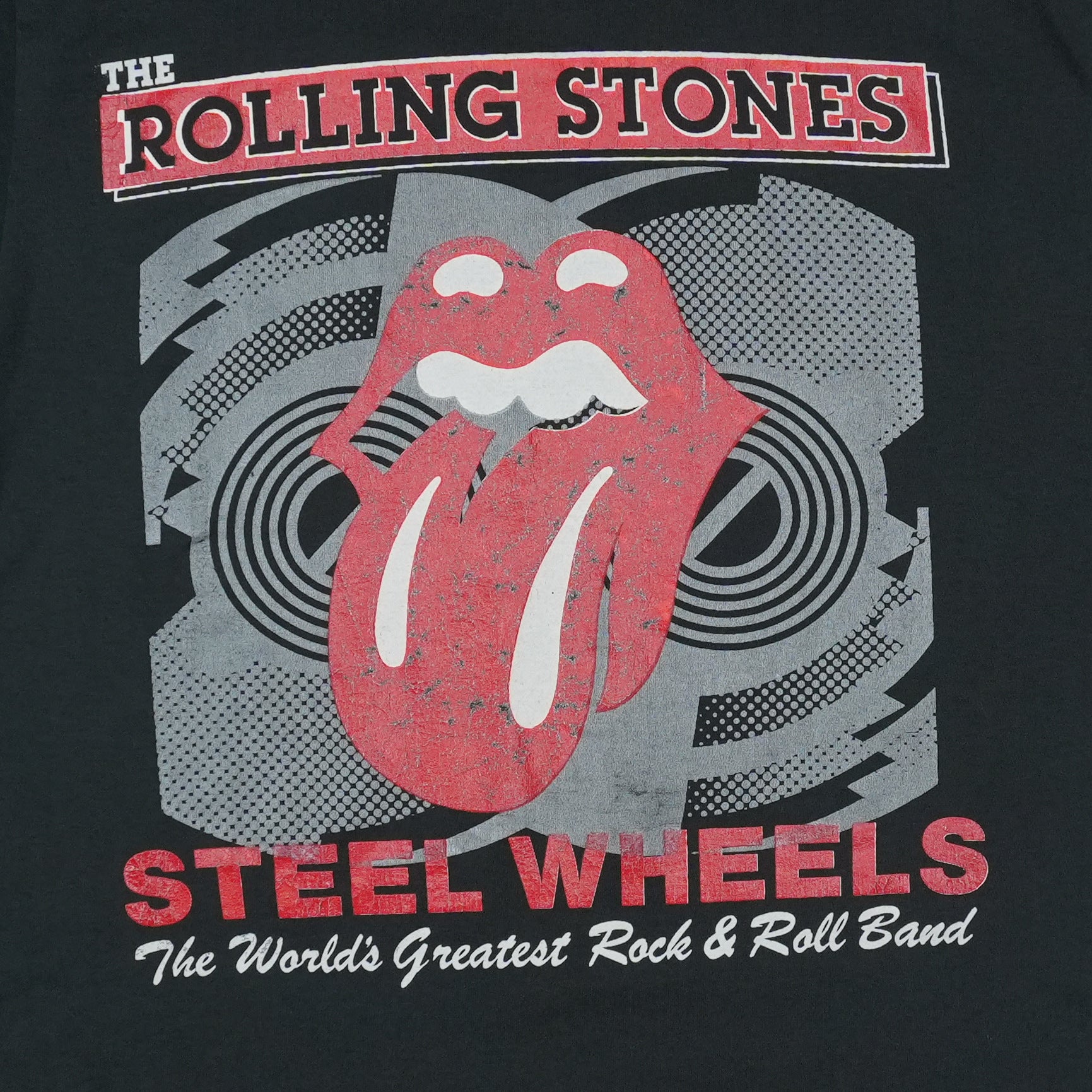 1989 Rolling Stones Steel Wheels US Tour Shirt | WyCo Vintage