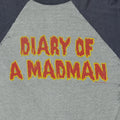 1981 Ozzy Osbourne Diary Of A Madman Raglan Shirt Detail 5