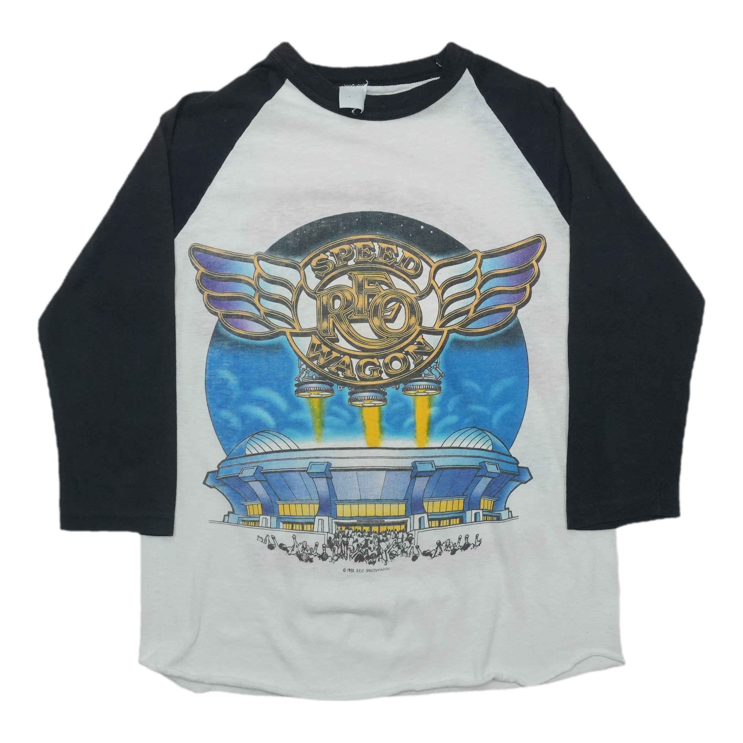 1982 REO Speedwagon Superfest Tour Jersey Front