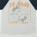 1983 Def Leppard Pyromania Tour Raglan Shirt Detail 6