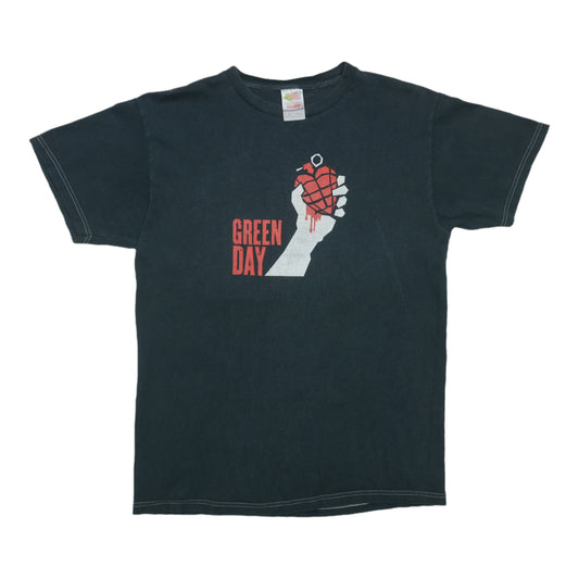 2005 Green Day American Idiot Tour Shirt Front