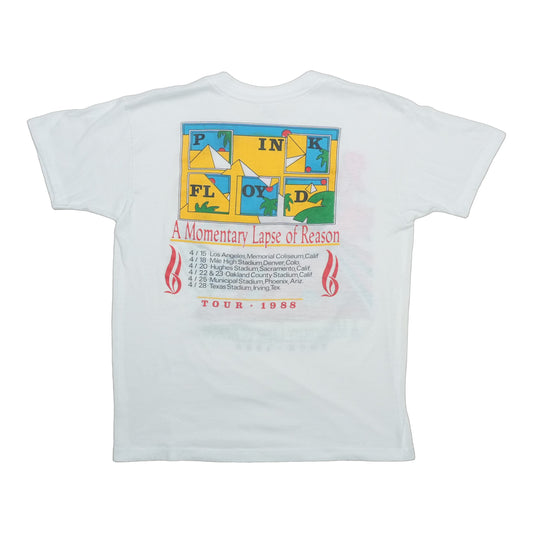 1988 Pink Floyd A Momentary Lapse Of Reason Tour Shirt Back