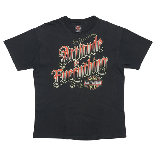 1990s Harley Davidson Attitude is Everything Shirt