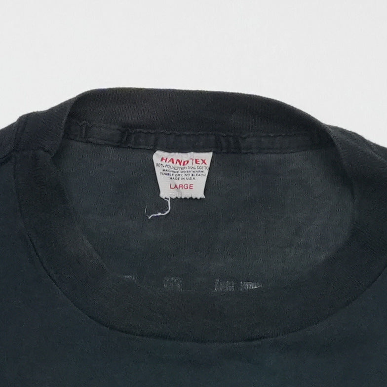 1988 Metallica Damaged Justice Tour Shirt Tag