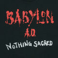 1990 Babylon A.D. Nothing Sacred Shirt Front Graphic