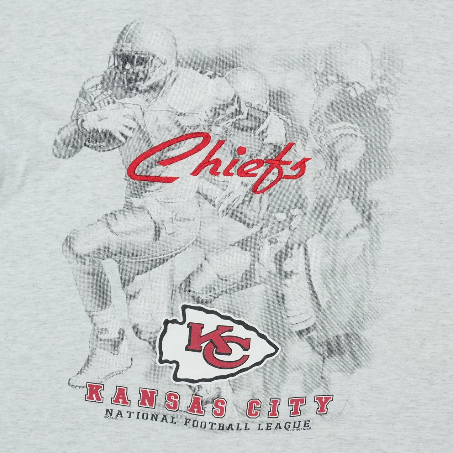 1990s Kansas City Chiefs Shirt Detail 2
