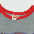 1981 Red Rider Lunatic Fringe Raglan Shirt Detail 4