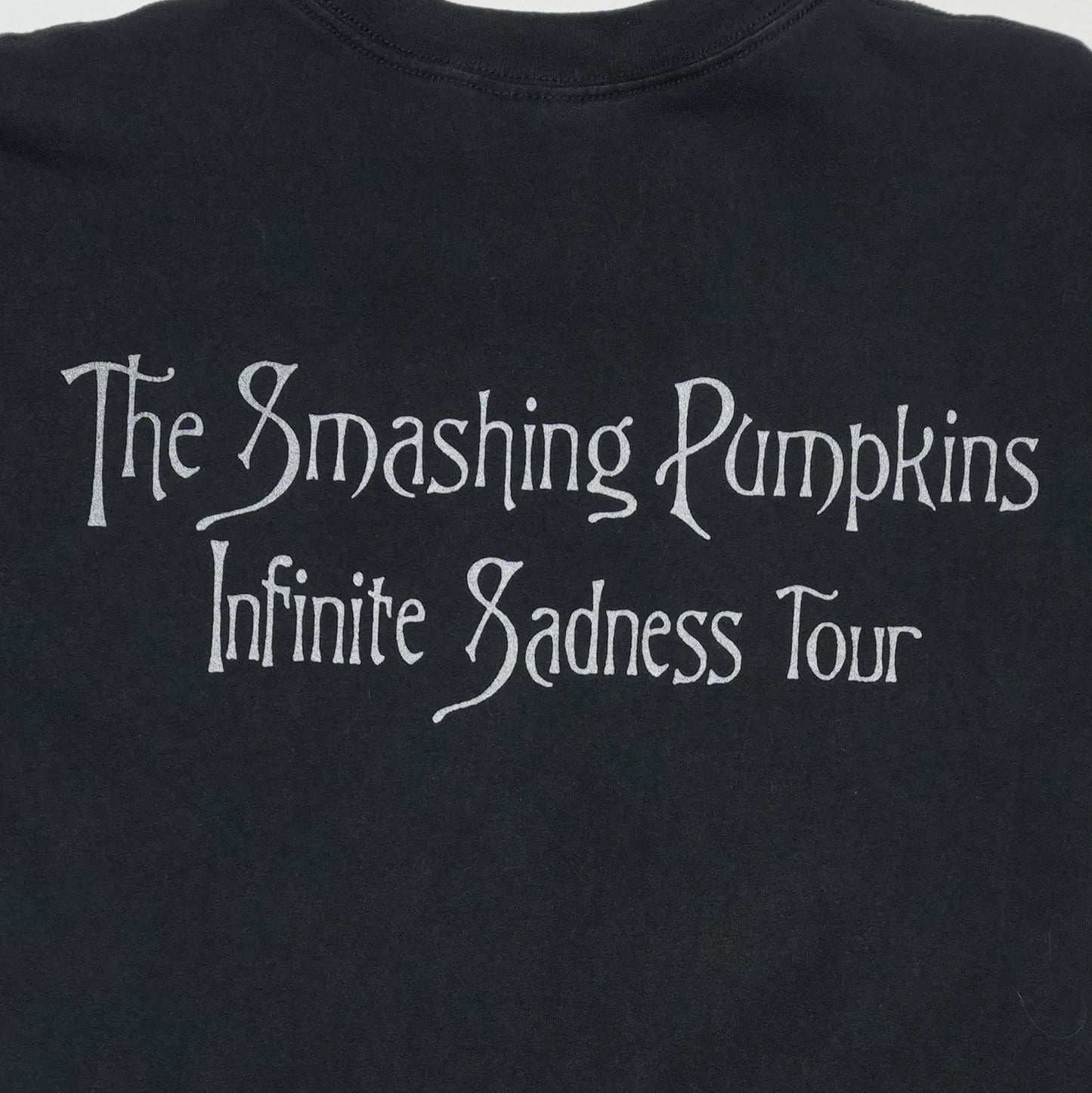 1996 Smashing Pumpkins The World Is A Vampire Shirt Front Detail 1