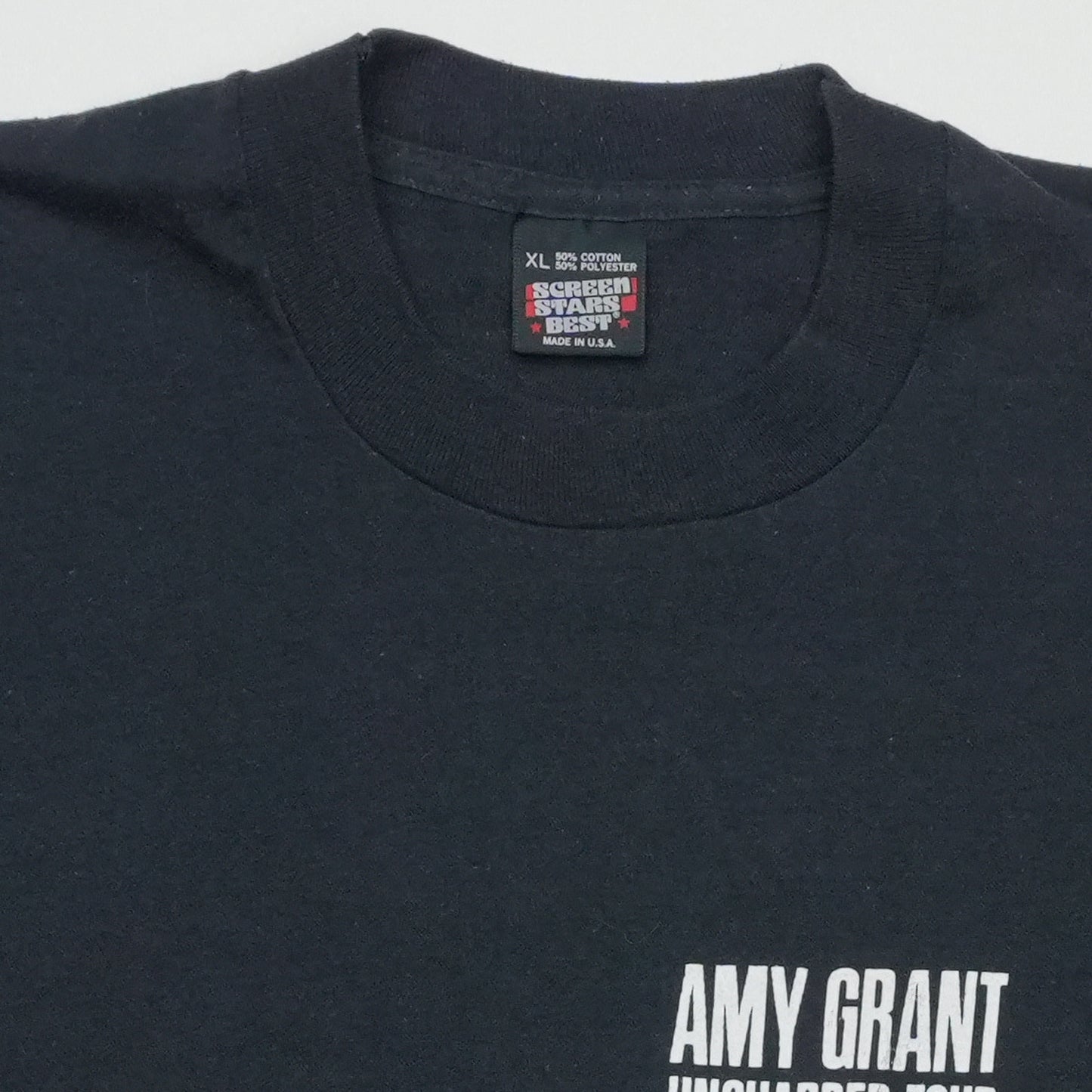 1980s Amy Grant Unguarded Tour Crew Shirt