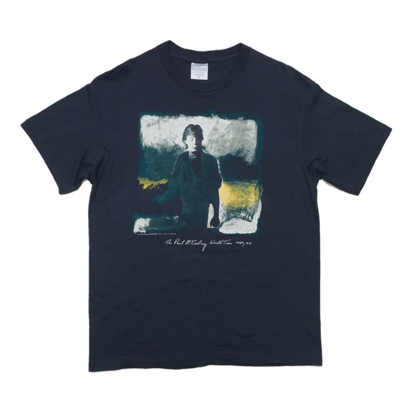 1989 Paul McCartney World Tour Shirt Front
