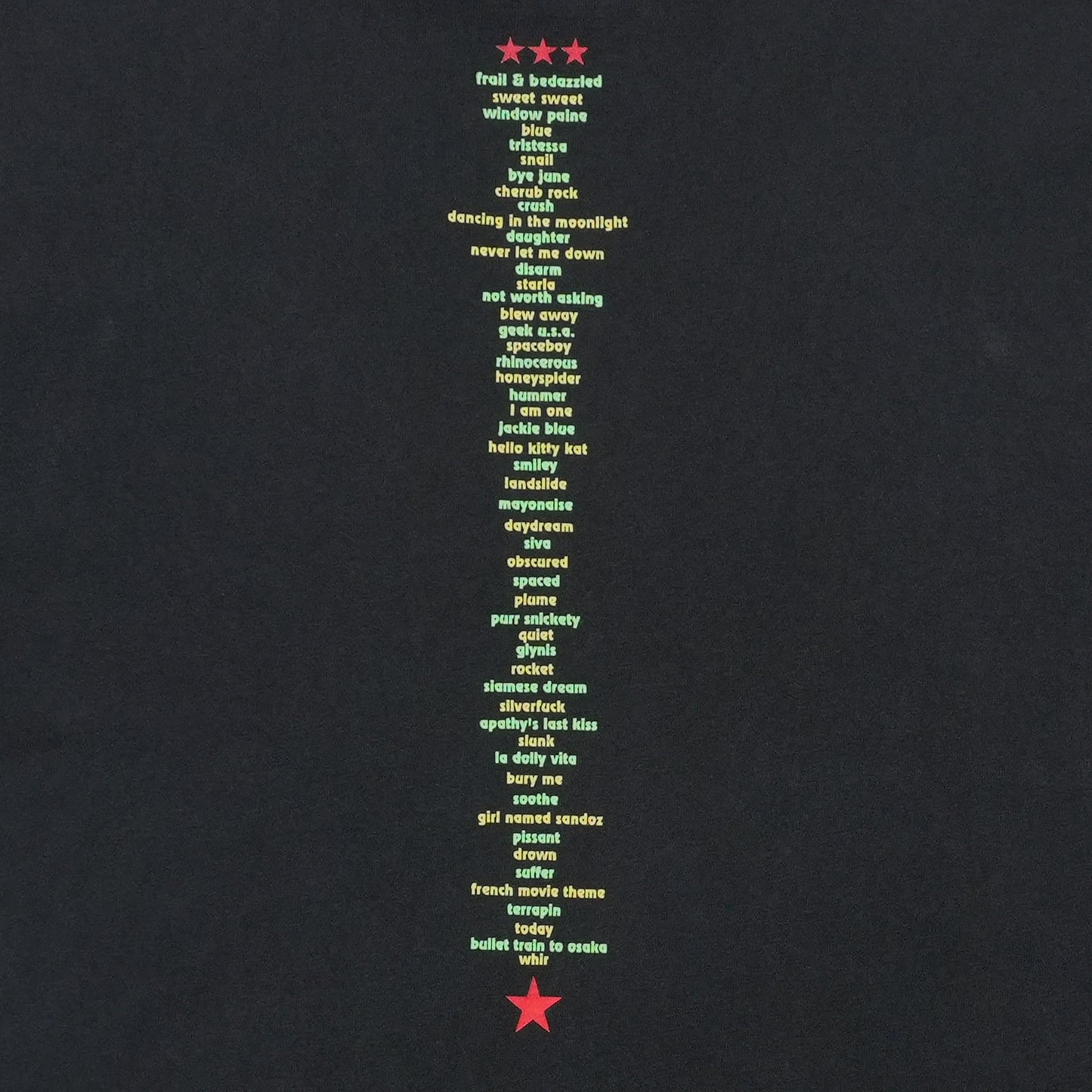 1994 Smashing Pumpkins Shirt Detail 2