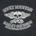 1990s Harley Davidson Englewood Colorado Wild At Heart Shirt Back Detail 1