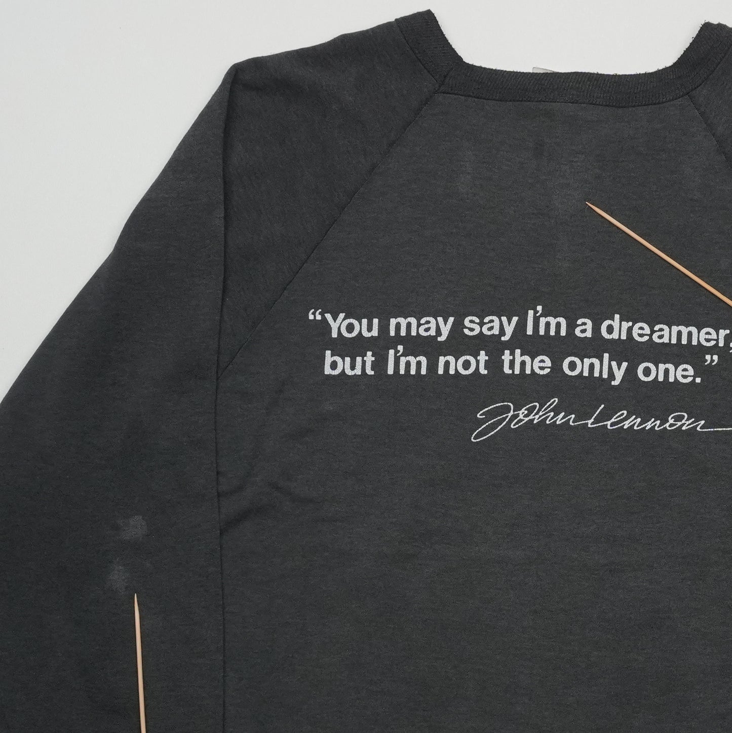 1988 John Lennon Imagine Crewneck Back Detail 4