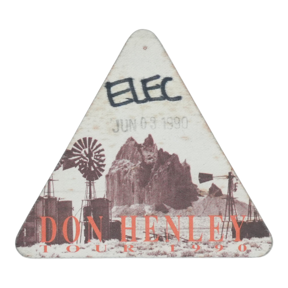 1990 Don Henley Tour 1990 Event Backstage Pass - front