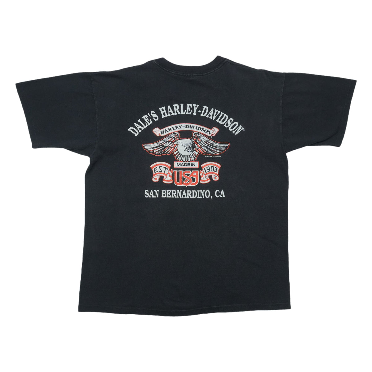 1990s Harley Davidson Bar Shield Flames Shirt | WyCo Vintage