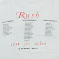 1996 Rush Test For Echo Tour Shirt Detail 8