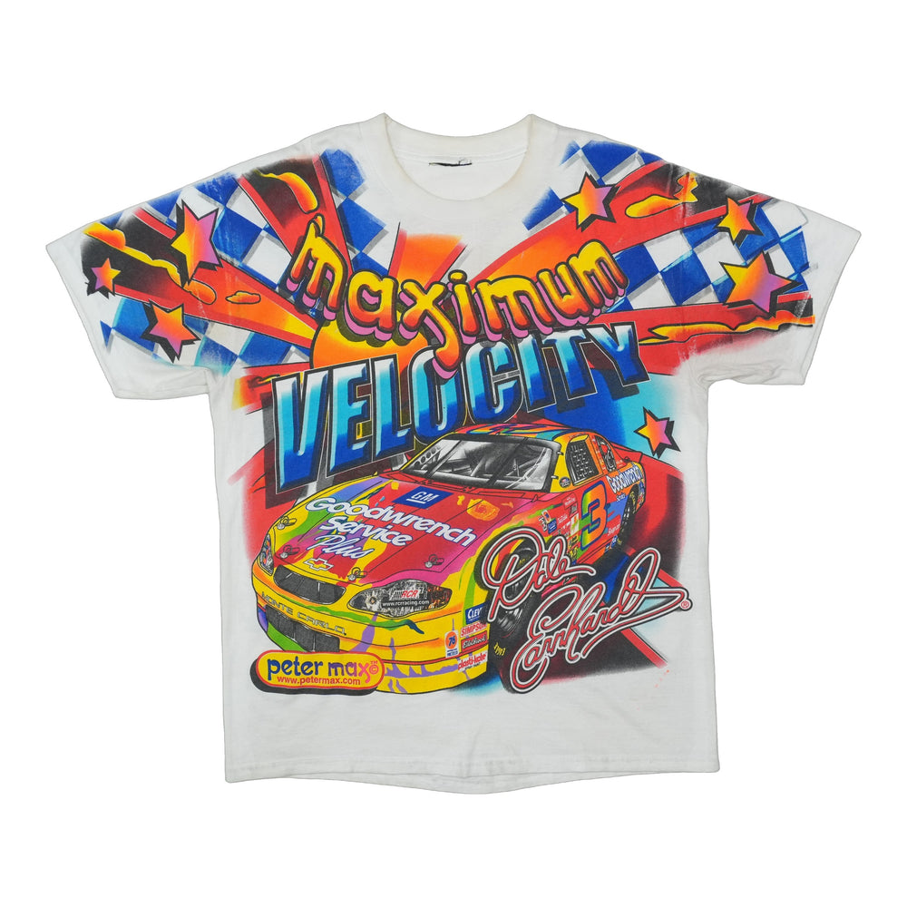 2000 Dale Earnhardt Peter Max Maximum Velocity Shirt Front