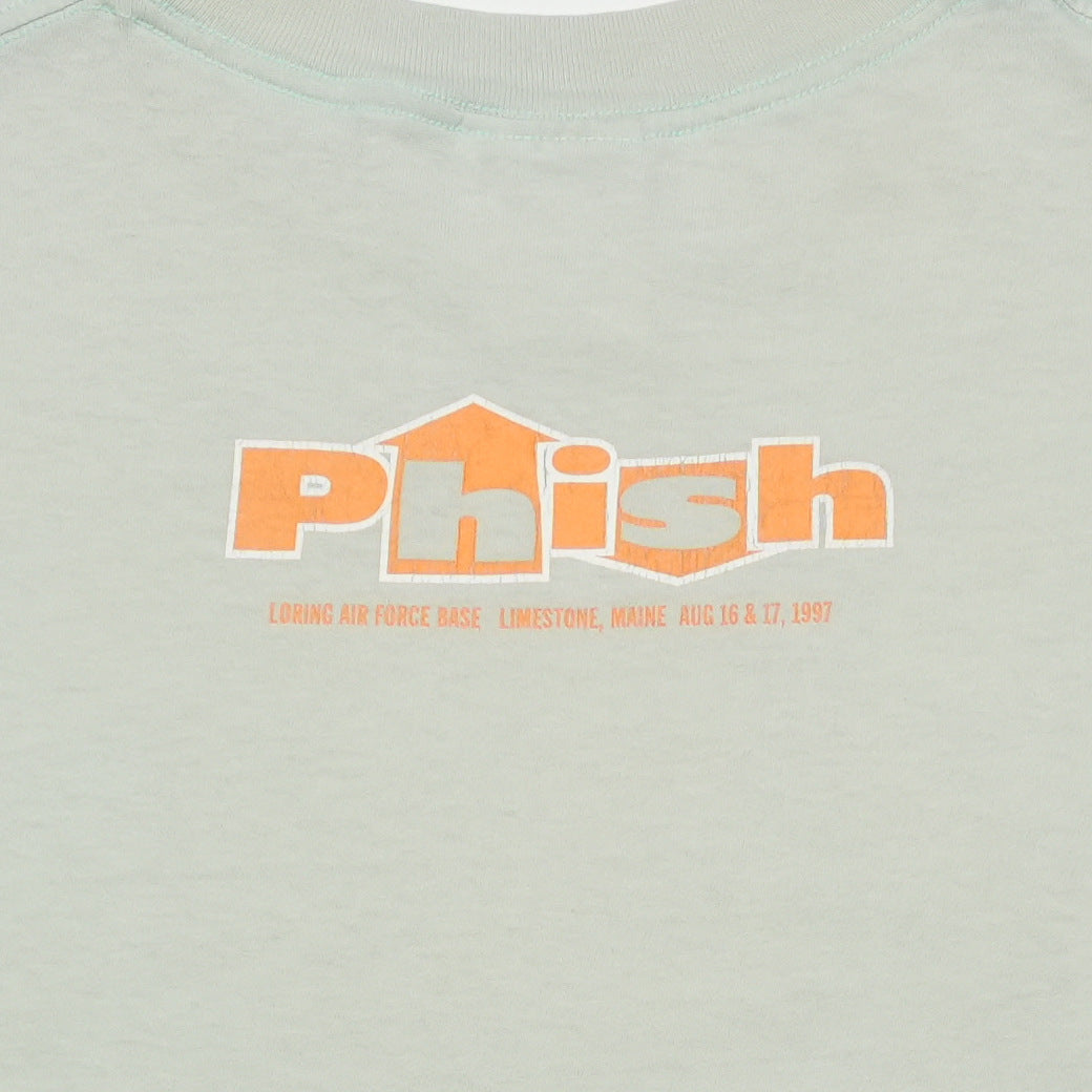 1997 Phish The Great Went Shirt Back Graphic