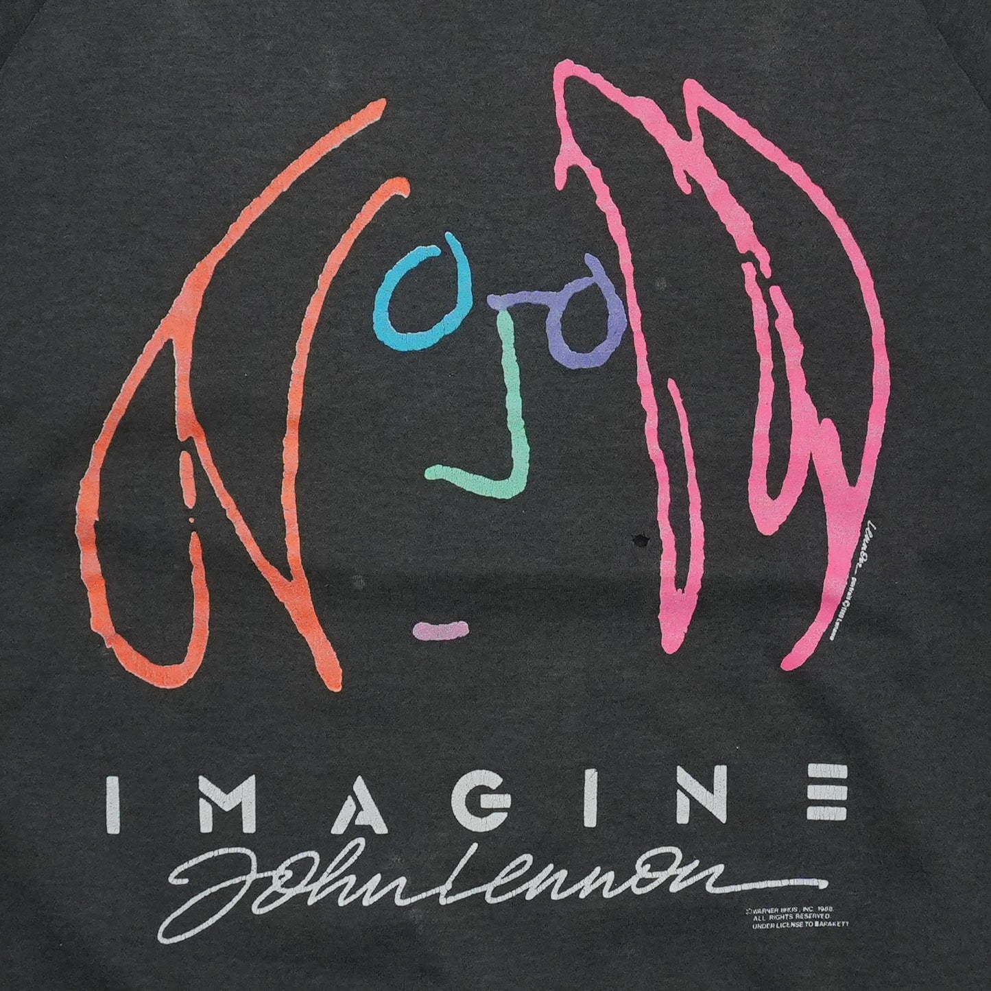 1988 John Lennon Imagine Crewneck Front Graphic