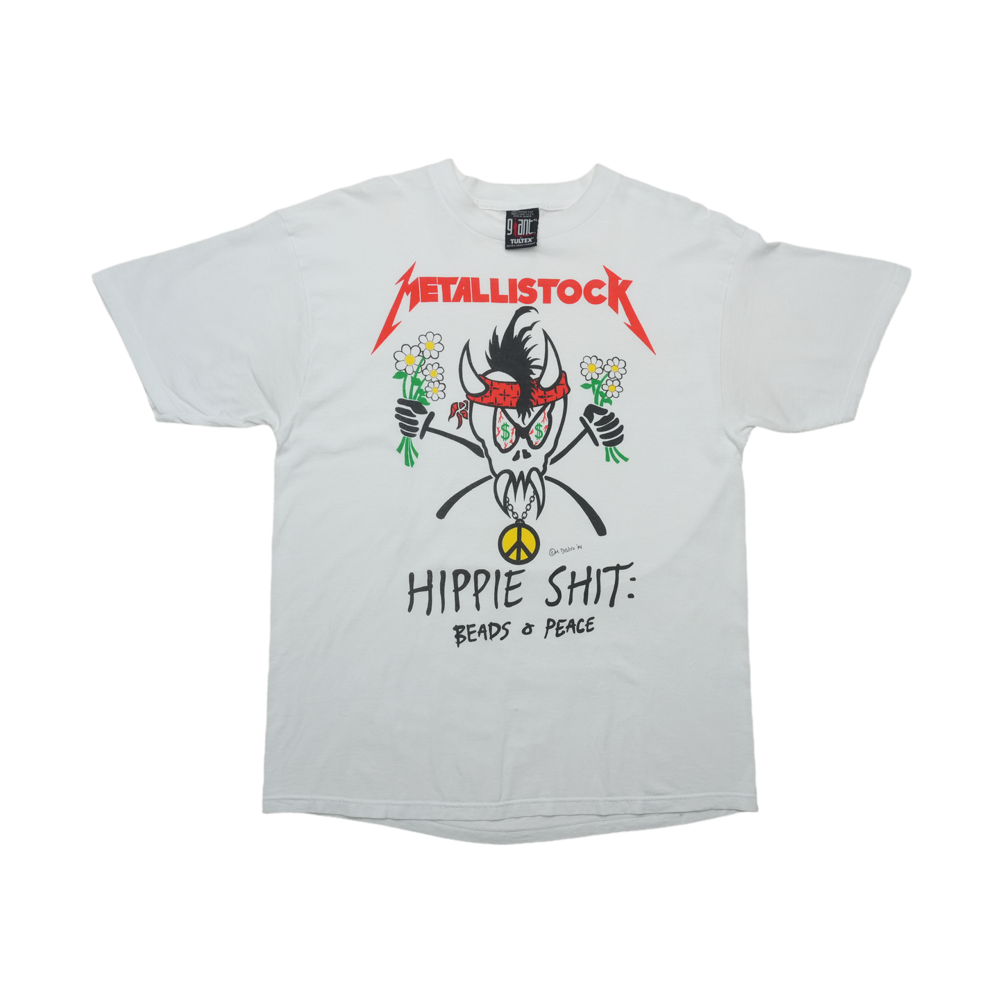 1994 Metallistock Metallica Woodstock Shirt Front