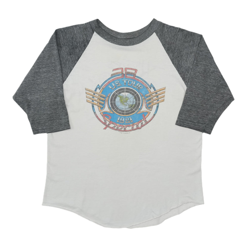 1981 38 Special US Tour Raglan Shirt Front