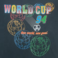 1994 World Cup One World One Goal Shirt Detail 2