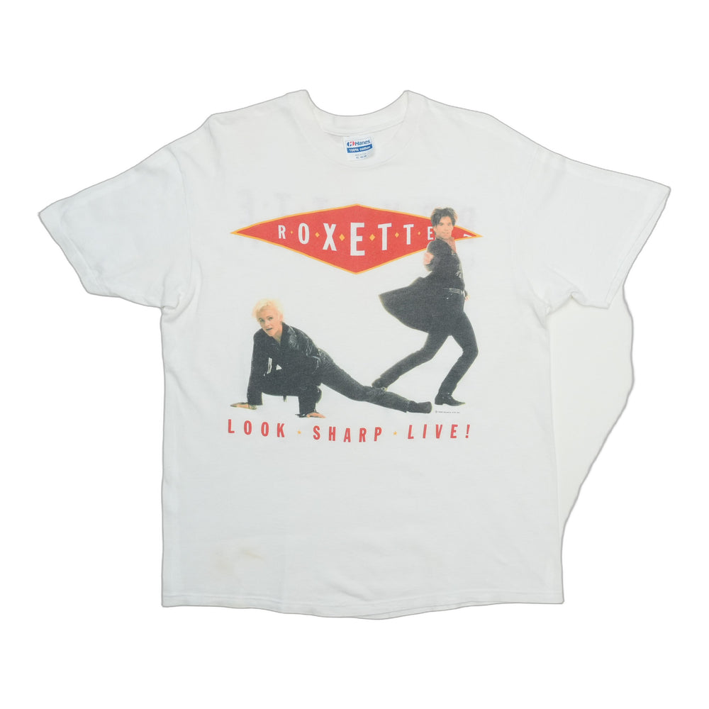 1989 Roxette Look Sharp Live Shirt Front