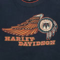 1990s Harley Davidson Yucca Valley California Shirt Front Detail 1
