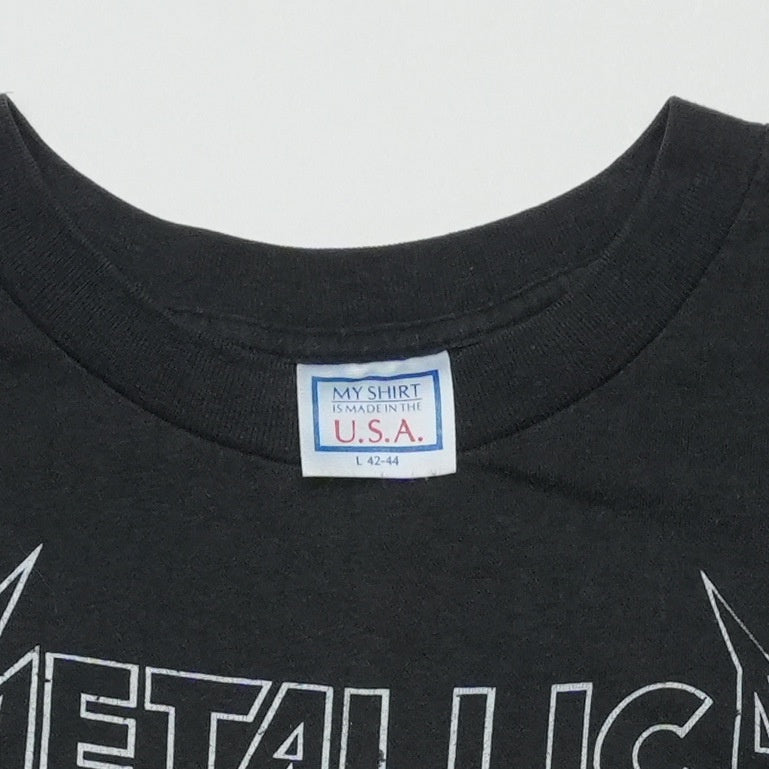 1988 Metallica Shortest Straw Shirt Detail 2