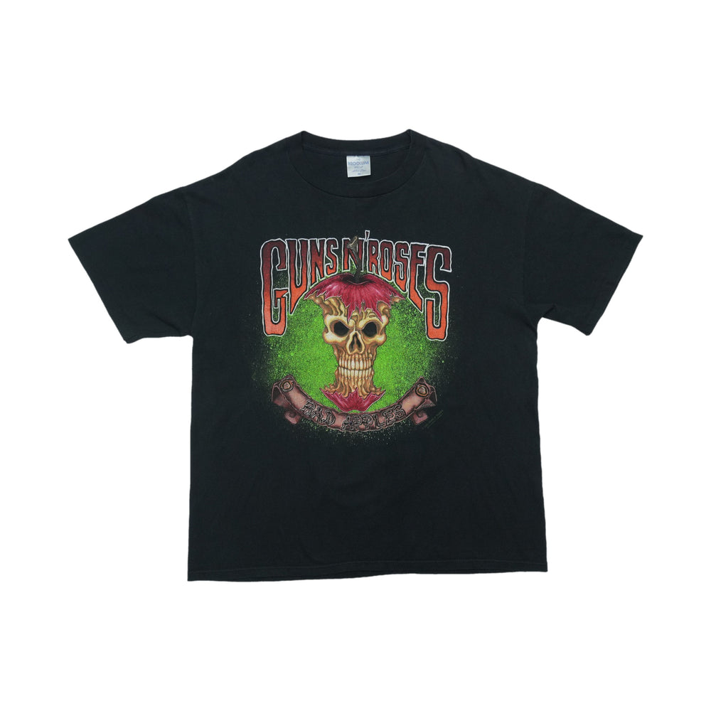 1991 Guns N Roses Bad Apple Tour Shirt Front