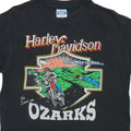 1990 Harley Davidson The Ozarks ShirtFront Graphic