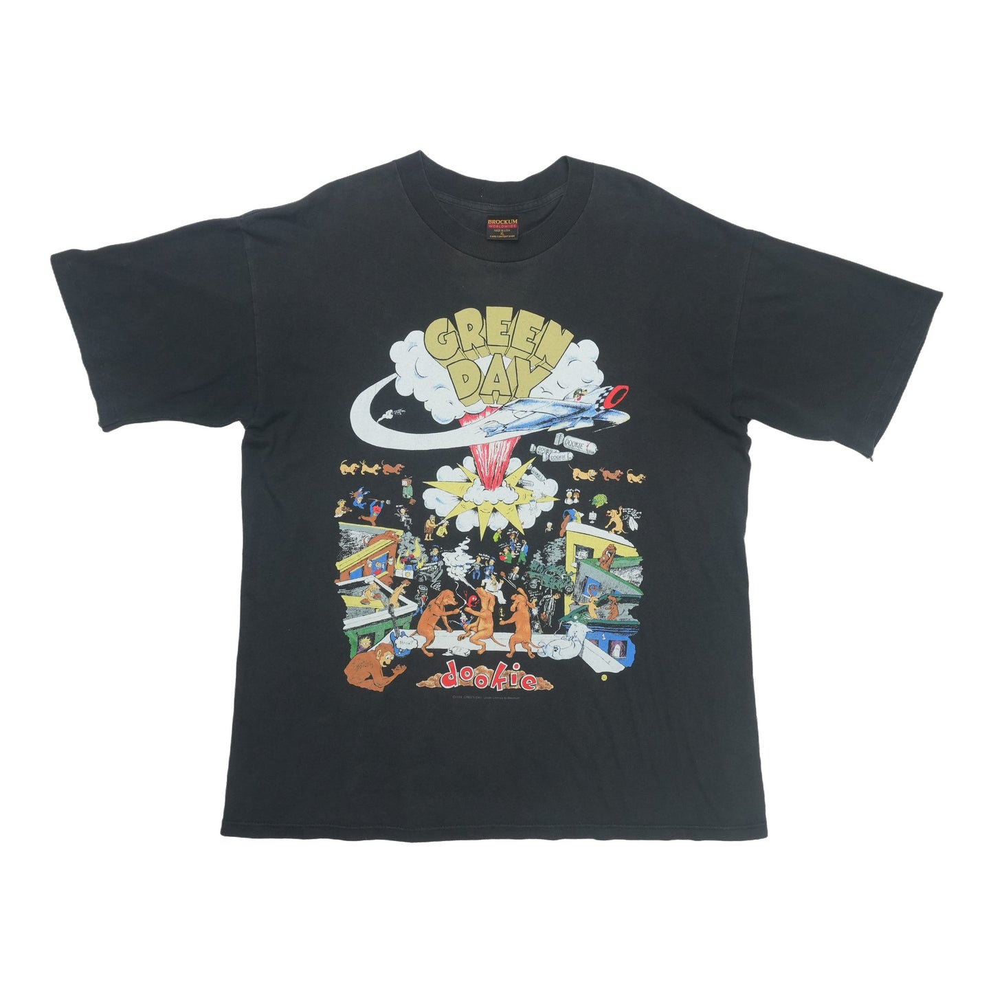 1994 Green Day Dookie Tour Shirt Front