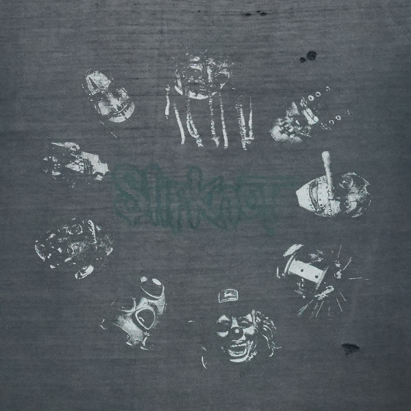 2001 Slipknot Shirt Back Graphic