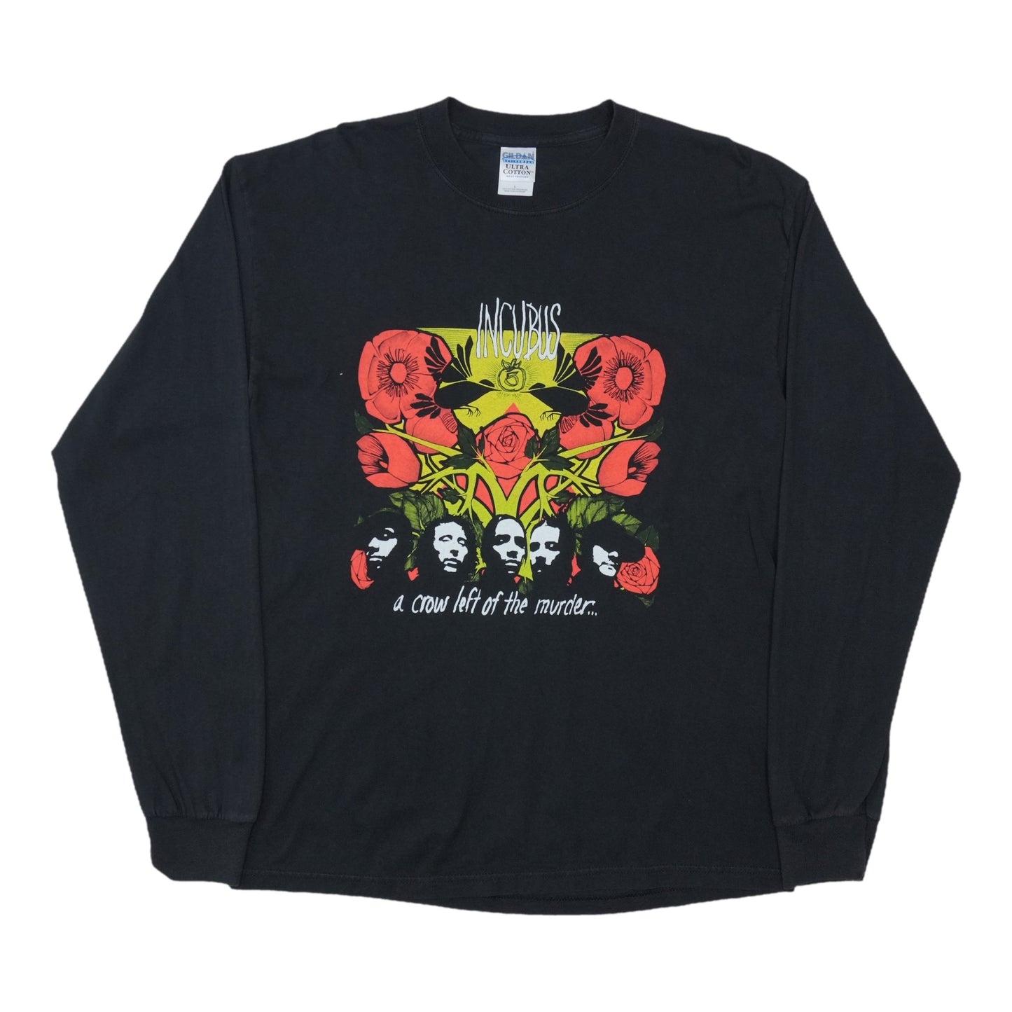 2004 Incubus A Crow Left Of The Murder Long Sleeve Shirt Front