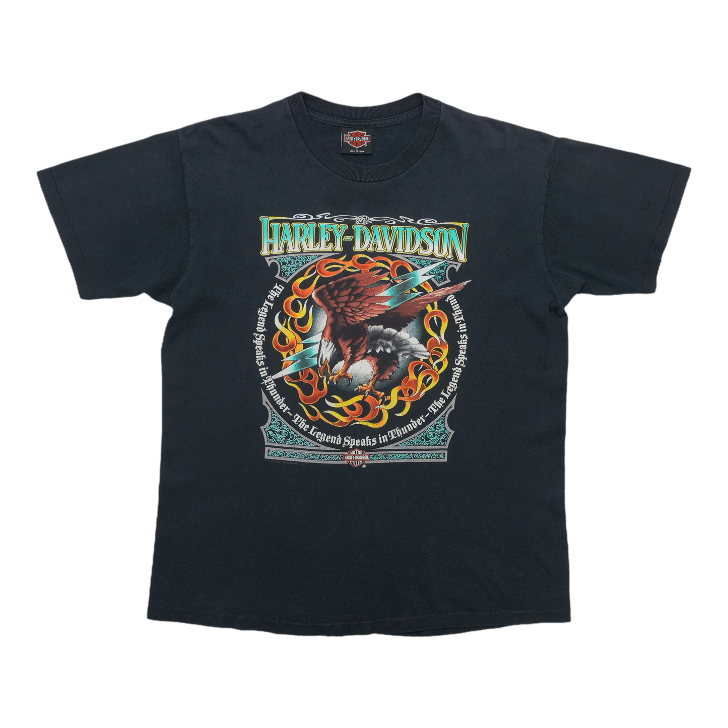 1991 Harley Davidson Eagle ShirtFront