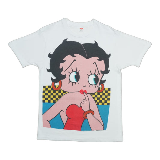 1993 Betty Boop Big Face Shirt Front